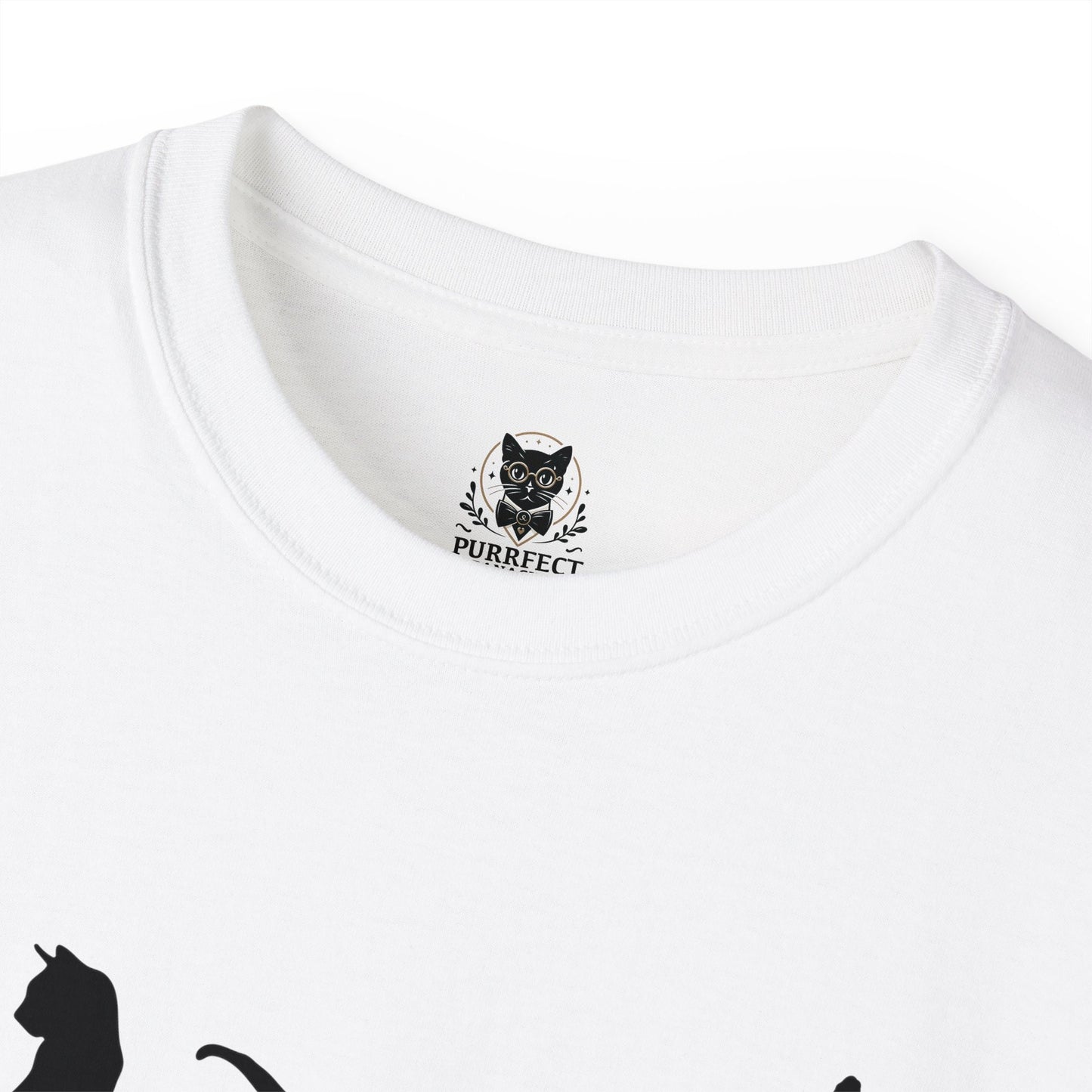 Like, Follow, and Share Unisex Cotton Cat Lover Tee - Tech-Savvy & Sustainable