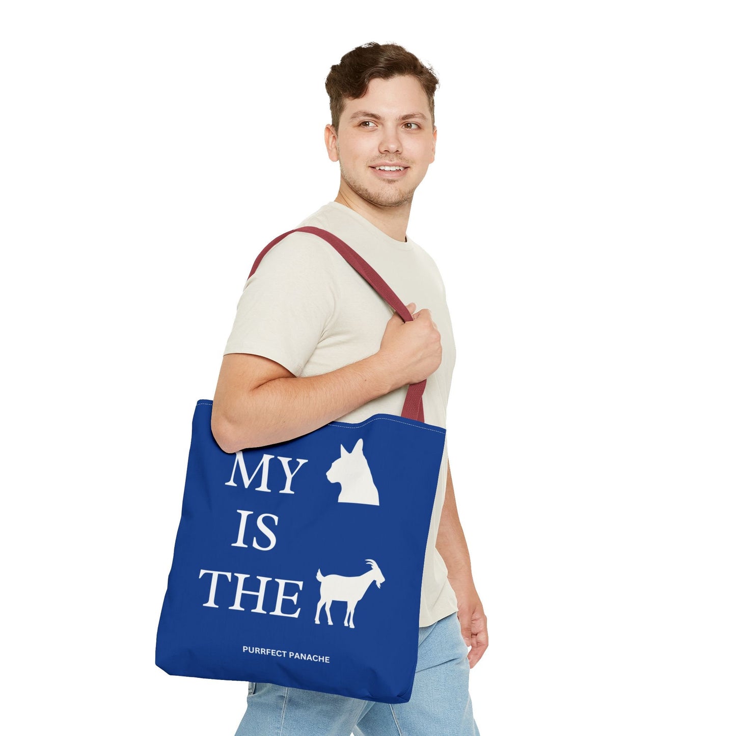 My Cat is the GOAT Tote Bag