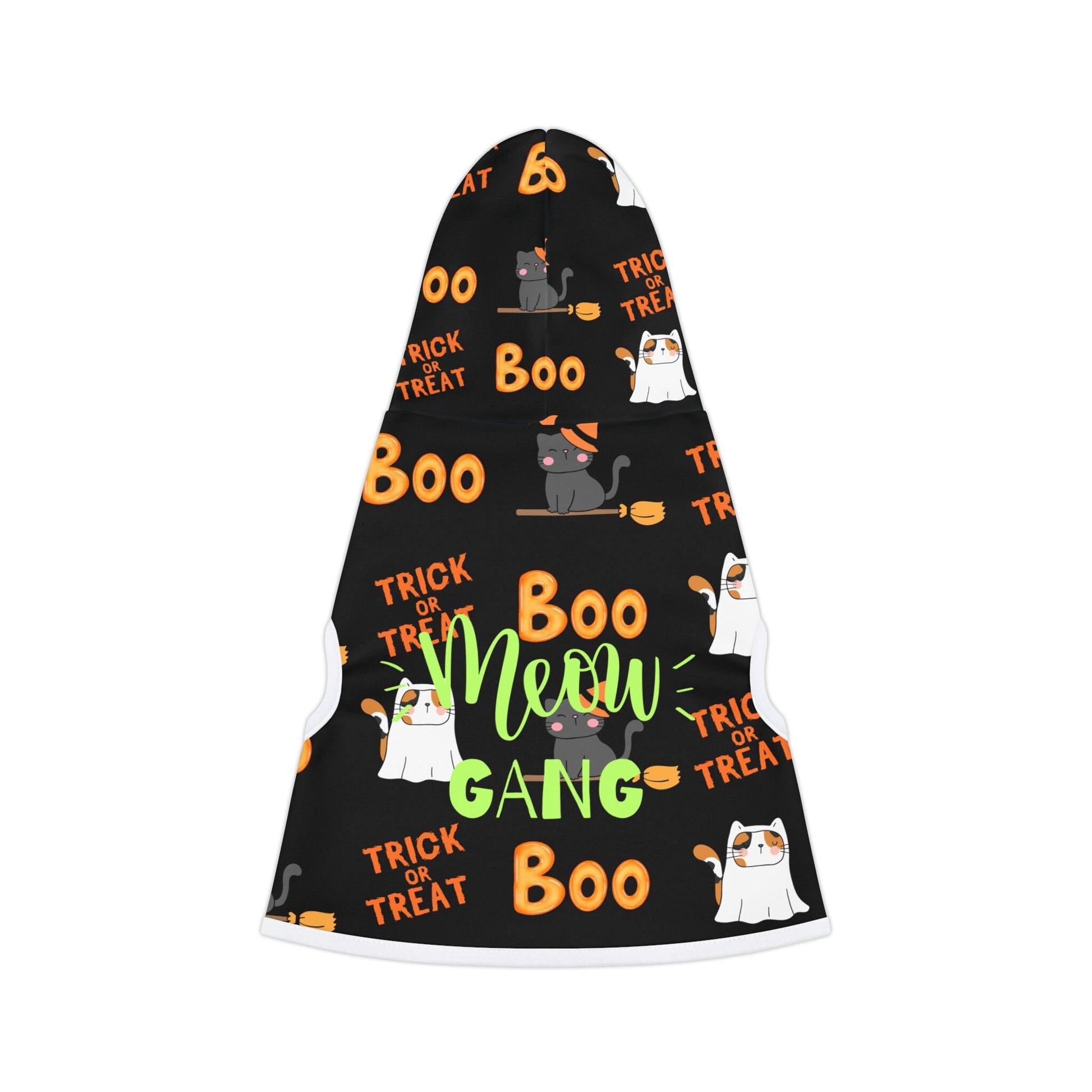 Trick or Treat Boo Thing Meow Gang Cat Hoodie